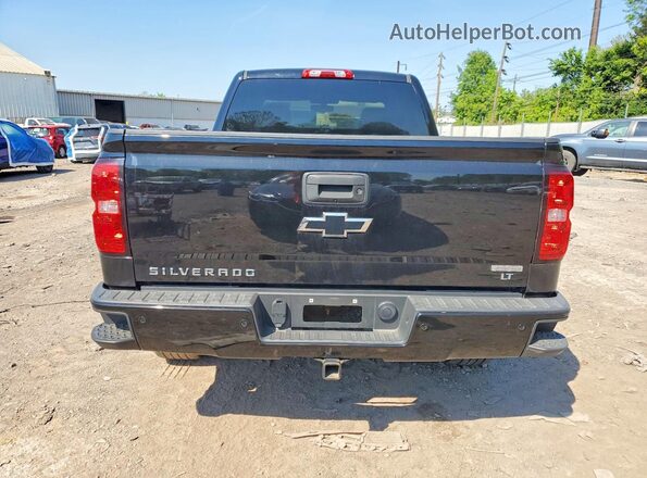 2GCVKMEC4K1210280 2019 CHEVROLET SILVERADO Black Widok z tyłu