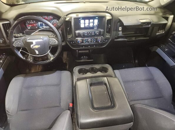 2GCVKPEC3K1100614 2019 CHEVROLET SILVERADO Brown Widok deski rozdzielczej