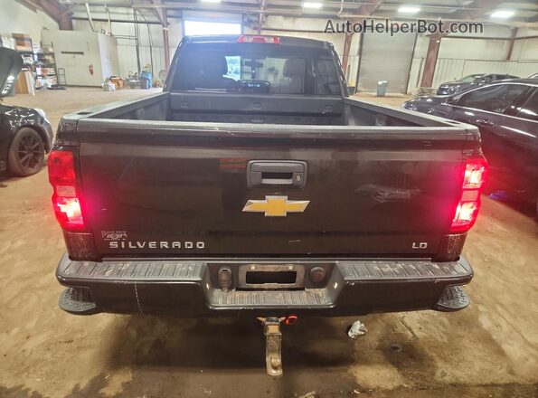 2GCVKPEC3K1100614 2019 CHEVROLET SILVERADO Brown Widok z tyłu