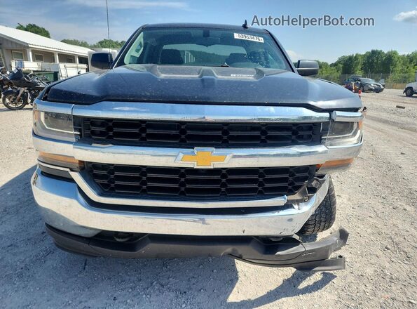 2GCVKPEC3K1105554 2019 CHEVROLET SILVERADO Черный Вид спереди