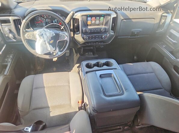 2GCVKPEC3K1105554 2019 CHEVROLET SILVERADO Черный Вид панели приборов