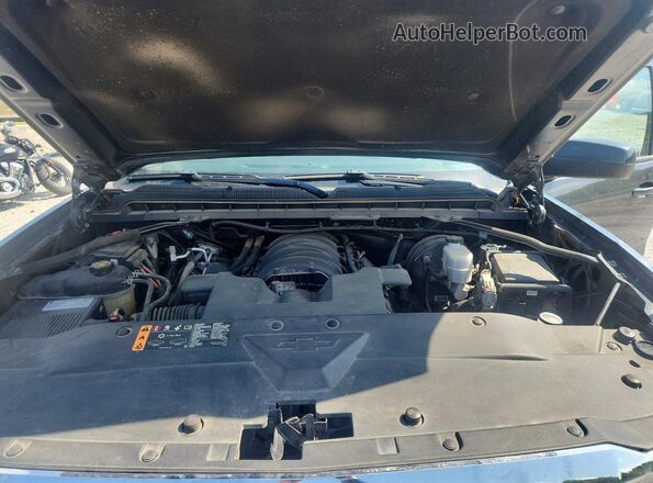 2GCVKPEC3K1105554 2019 CHEVROLET SILVERADO Черный Вид задней части салона
