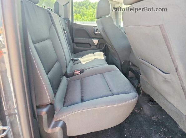 2GCVKPEC3K1105554 2019 CHEVROLET SILVERADO Черный Вид задних сидений