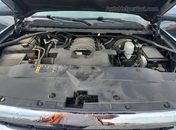 2GCVKPEC5K1106964 2019 CHEVROLET SILVERADO Черный Вид задней части салона