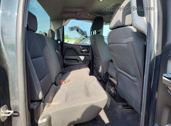 2GCVKPEC6K1207950 2019 CHEVROLET SILVERADO Green Հետևի նստատեղերի տեսք