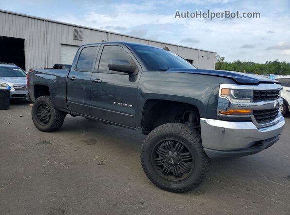 2GCVKPEC7K1148827 2019 CHEVROLET SILVERADO Зеленый Передняя правая четверть