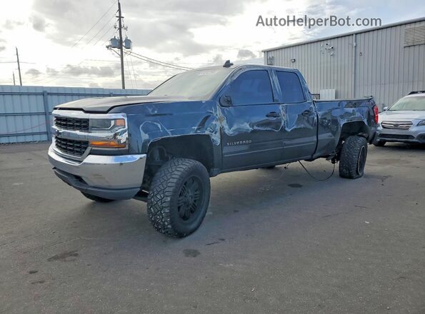 2GCVKPEC7K1148827 2019 CHEVROLET SILVERADO Зеленый Передняя левая четверть