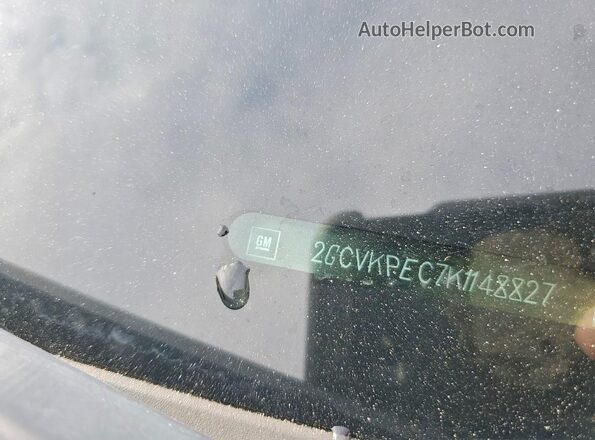 2GCVKPEC7K1148827 2019 CHEVROLET SILVERADO Зеленый Вид подкапотного пространства