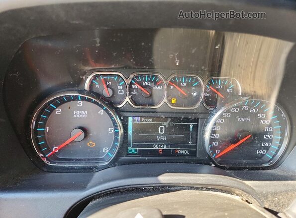 2GCVKPEC7K1237930 2019 CHEVROLET SILVERADO Silver Vista del cuadro de instrumentos