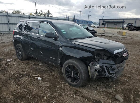 2GKALMEK0G6102630 2016 GMC TERRAIN Черный Передняя правая четверть