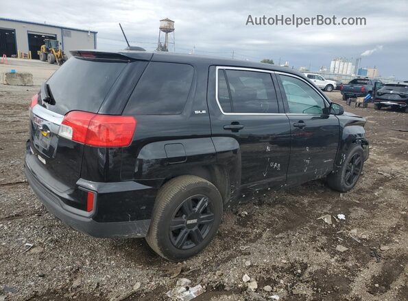 2GKALMEK0G6102630 2016 GMC TERRAIN Черный Задняя правая четверть