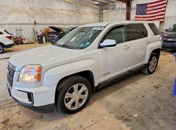 2GKALMEK0H6199815 2017 GMC TERRAIN White Przód lewy
