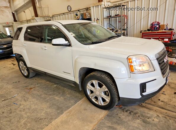 2GKALMEK0H6199815 2017 GMC TERRAIN White Przód prawy