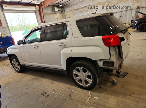 2GKALMEK0H6199815 2017 GMC TERRAIN White Tył lewy