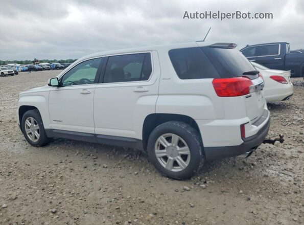 2GKALMEK1G6143414 2016 GMC TERRAIN Белый Задняя левая четверть