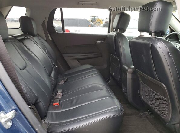 2GKALMEK1H6145472 2017 GMC TERRAIN Синий Вид задней части салона