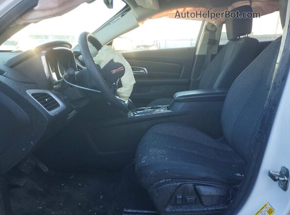 2GKALMEK2G6309522 2016 GMC TERRAIN Белый Вид салона спереди