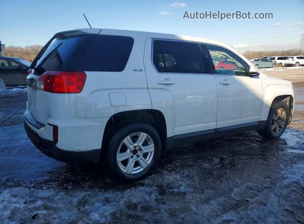 2GKALMEK2G6309522 2016 GMC TERRAIN Белый Задняя правая четверть