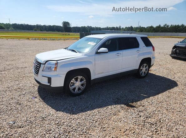 2GKALMEK2H6296465 2017 GMC TERRAIN Black Vista tres cuartos delantera izquierda