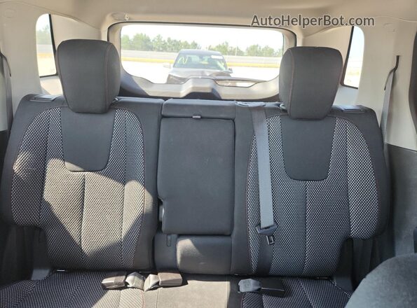 2GKALMEK2H6296465 2017 GMC TERRAIN Black Vista de los asientos traseros