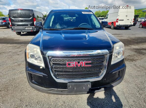 2GKALMEK2H6340559 2017 GMC TERRAIN Черный Вид спереди