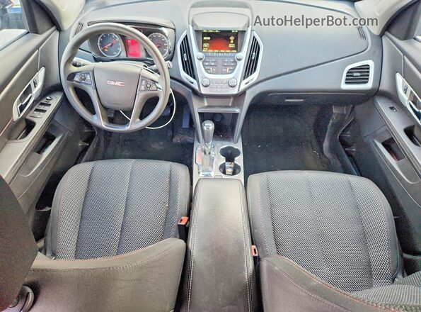 2GKALMEK2H6340559 2017 GMC TERRAIN Черный Вид панели приборов