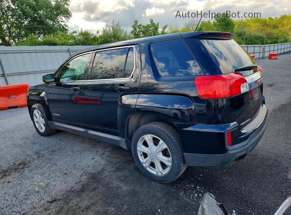 2GKALMEK2H6340559 2017 GMC TERRAIN Черный Задняя левая четверть