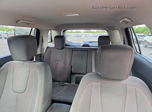 2GKALMEK2H6340559 2017 GMC TERRAIN Черный Вид задних сидений