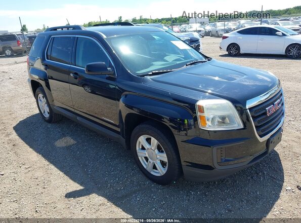 2GKALMEK3G6103450 2016 GMC TERRAIN Black Przód prawy