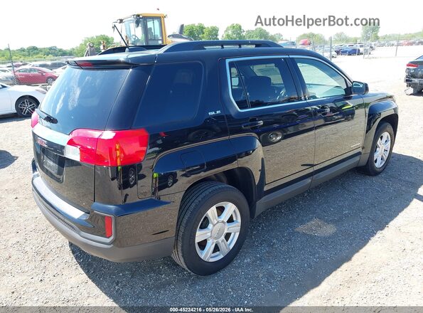 2GKALMEK3G6103450 2016 GMC TERRAIN Black Tył prawy