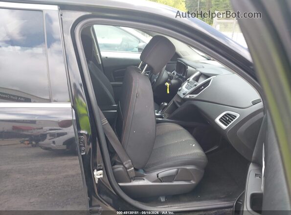 2GKALMEK5G6348699 2016 GMC TERRAIN Black Вид салону спереду