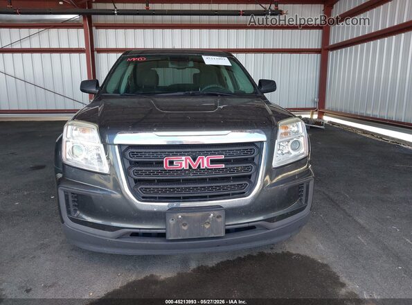 2GKALMEK6H6238973 2017 GMC TERRAIN Серый Вид щитка приборов