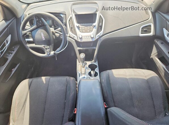 2GKALMEK7G6164283 2016 GMC TERRAIN Черный Вид панели приборов