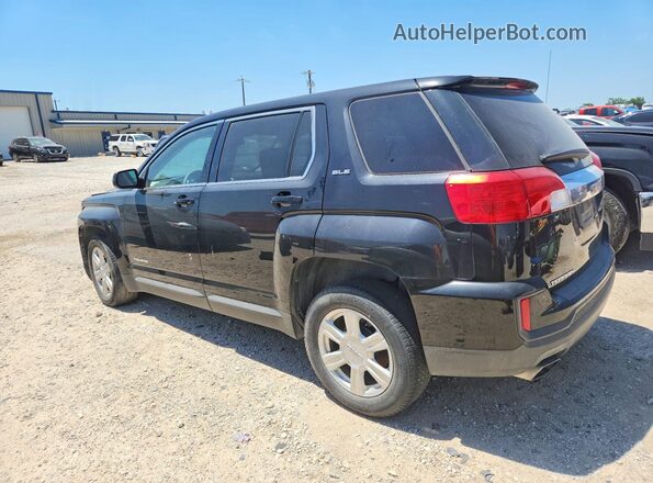 2GKALMEK7G6164283 2016 GMC TERRAIN Черный Задняя левая четверть