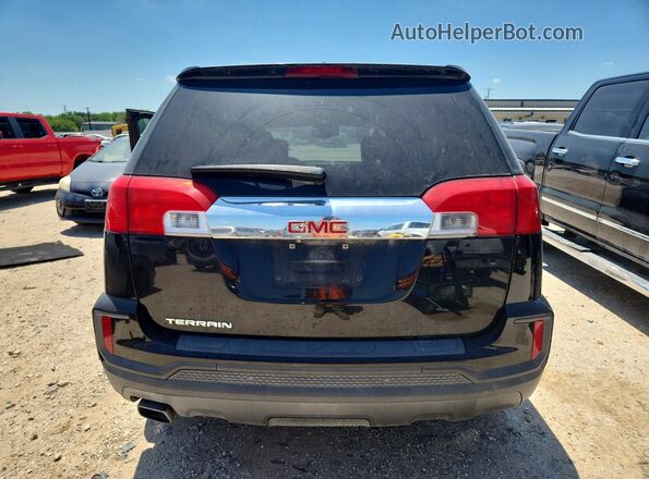 2GKALMEK7G6164283 2016 GMC TERRAIN Черный Вид сзади