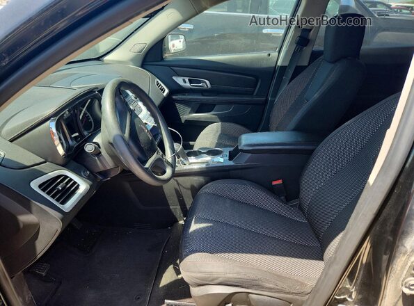 2GKALMEK7G6164283 2016 GMC TERRAIN Черный Вид салона спереди