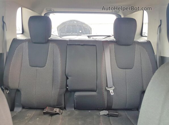 2GKALMEK7G6206533 2016 GMC TERRAIN Black Вид задніх сидінь