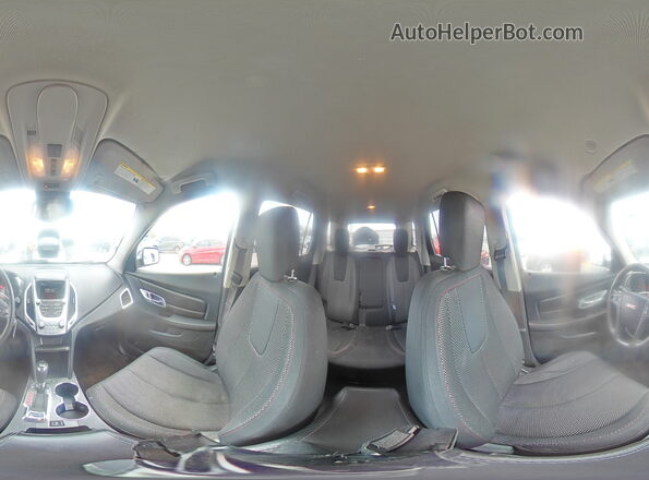 2GKALMEK7G6206533 2016 GMC TERRAIN Black Панорамний вид салону 360°