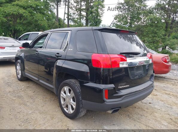 2GKALMEK7H6141569 2017 GMC TERRAIN Черный Задняя левая четверть