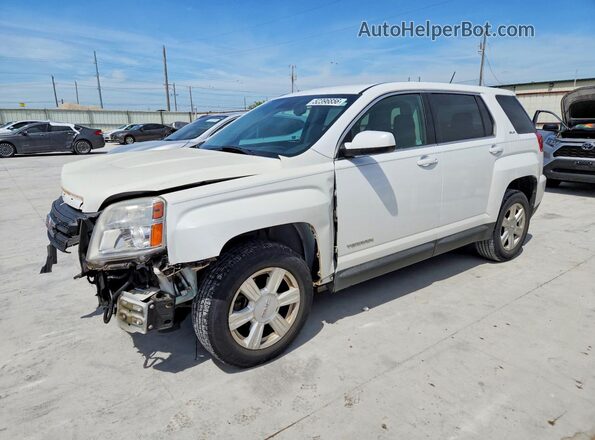 2GKALMEK8G6138002 2016 GMC TERRAIN White Przód lewy