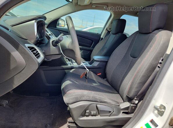 2GKALMEK8G6138002 2016 GMC TERRAIN White Widok wnętrza z przodu