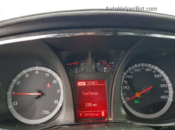 2GKALMEK8H6250591 2017 GMC TERRAIN Burgundy Widok zestawu wskaźników