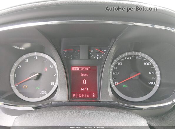 2GKALMEKXH6153375 2017 GMC TERRAIN Белый Вид задних сидений