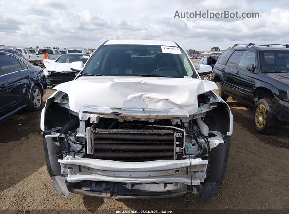 2GKALMEKXH6153375 2017 GMC TERRAIN Белый Вид задней части салона