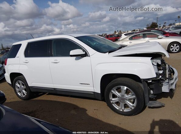 2GKALMEKXH6153375 2017 GMC TERRAIN Белый Панорамный вид салона 360°
