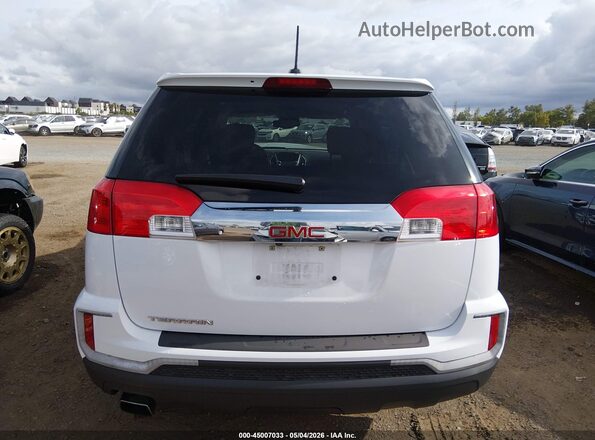 2GKALMEKXH6153375 2017 GMC TERRAIN Белый 