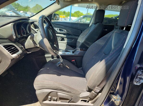 2GKALMEKXH6341054 2017 GMC TERRAIN Синий Вид салона спереди