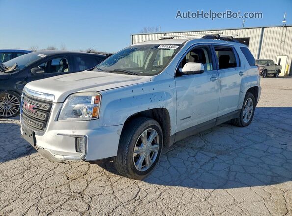 2GKALNEK0H6333809 2017 GMC TERRAIN Белый Передняя левая четверть