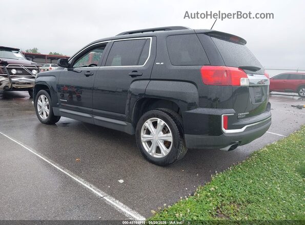 2GKALNEK3H6145172 2017 GMC TERRAIN Черный Задняя левая четверть