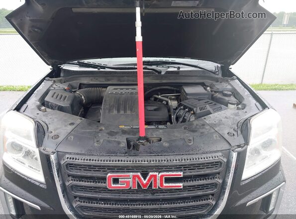 2GKALNEK3H6145172 2017 GMC TERRAIN Черный Вид сзади